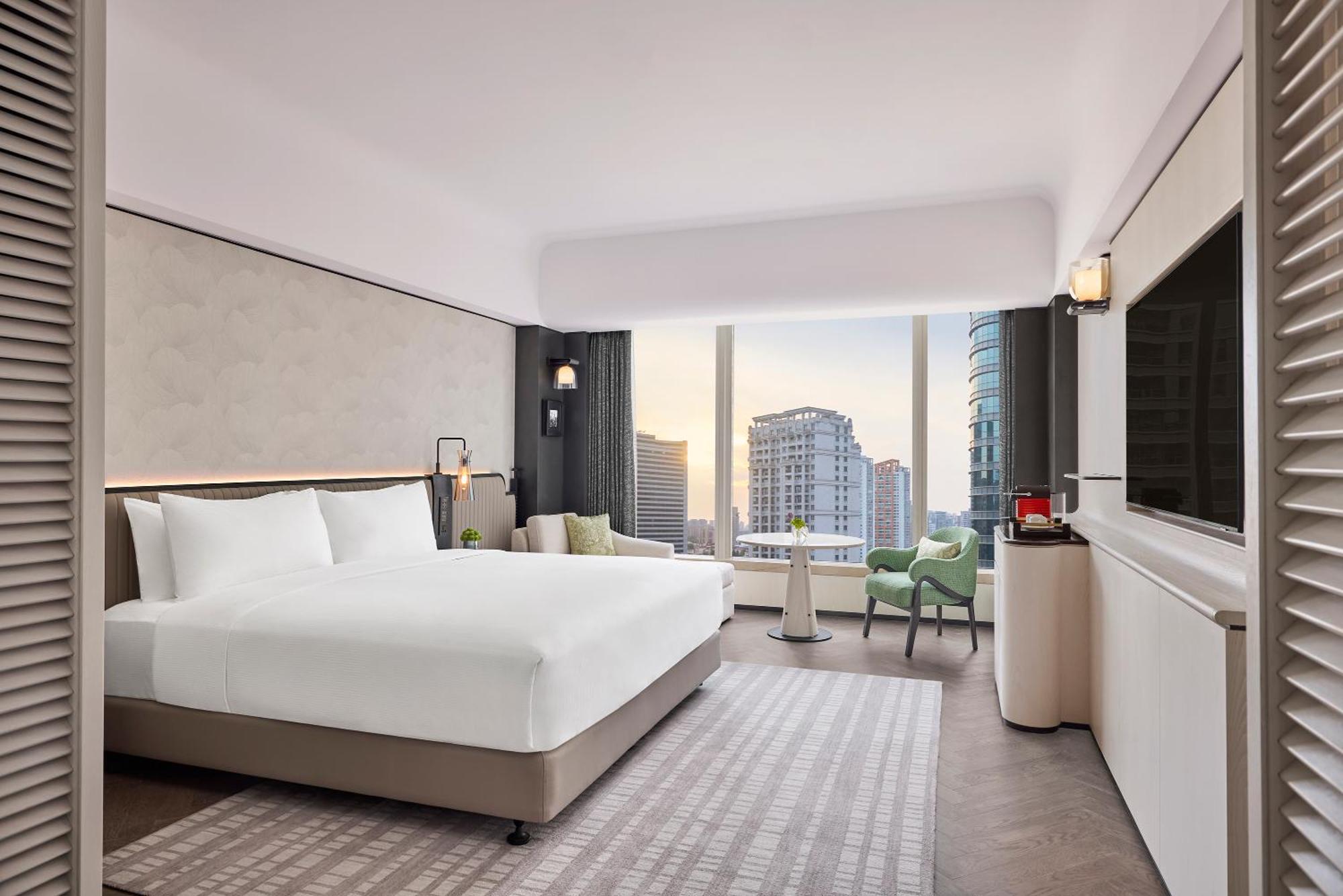 Hilton Shanghai City Center -Steps From Iconic Landmarks Wukang Mansion And Jing'An Temple Экстерьер фото